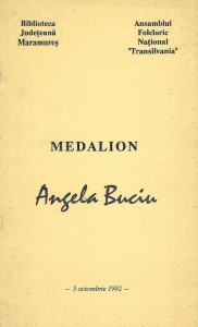 Medalion Angela Buciu