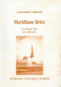 Meridiane lirice : un jurnal liric de călătorie