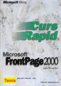 Microsoft FrontPage 2000 : curs rapid