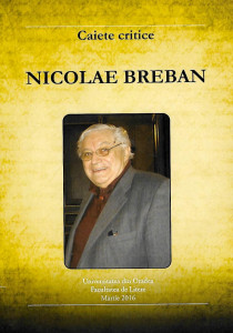 Nicolae Breban : caiete critice