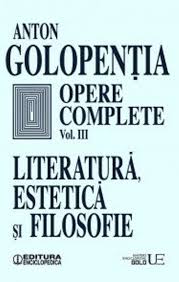 Opere complete Vol. 3 : Literatură, eseistică şi filosofie