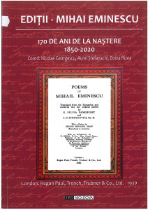 Poems of Mihail Eminescu : [ediţia 1930]