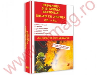 Prevenirea şi stingerea incendiilor : situaţii de urgenţă