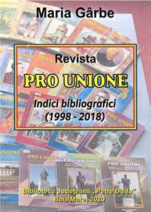 Revista „Pro Unione” : indici bibliografici