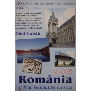 România : indexul localităților turistice