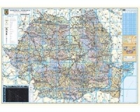 România = Romania : harta rutieră