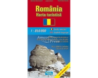 România = Romania : harta turistică