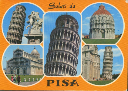 Saluti da Pisa : [Carte poştală ilustrată]