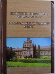 Simpozionul internaţional Grigore Bostan - 75 : probleme actuale de filologie română