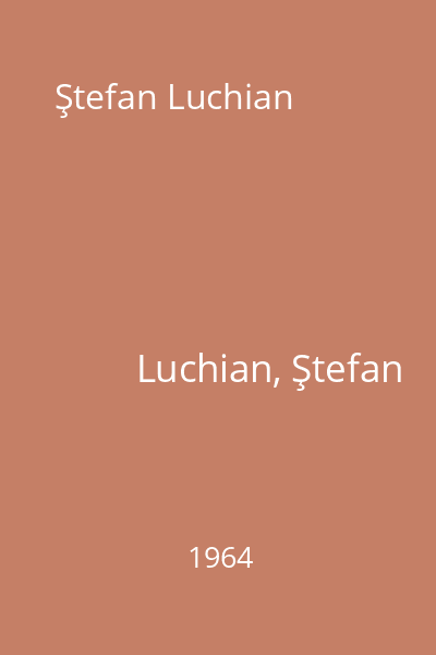 Ştefan Luchian