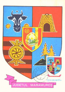 Stema județului Maramureș : [Carte poştală ilustrată]