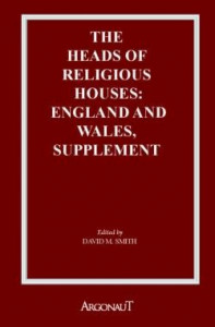 The heads of religious houses : England and Wales, supplement