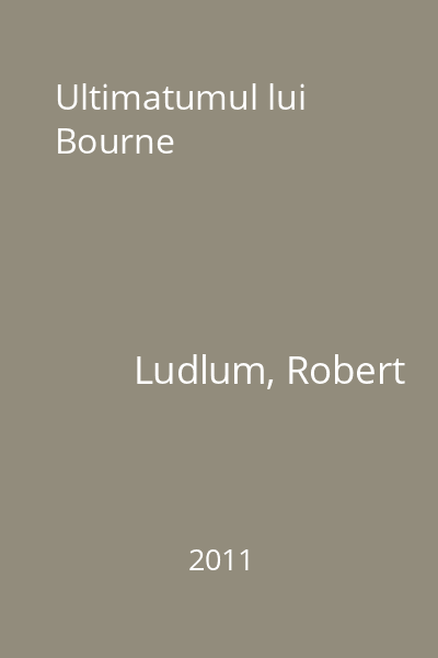 Ultimatumul lui Bourne